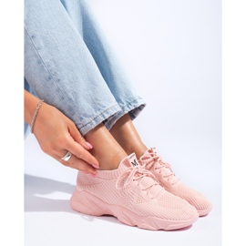 Dámské sportovní boty Shelovet růžové barvy růžový 1