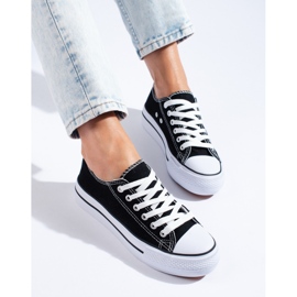 Dámské černé tenisky Shelovet černá 1