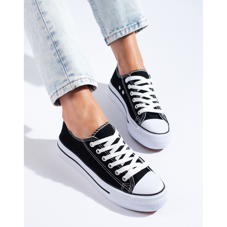 Dámské černé tenisky Shelovet černá 1