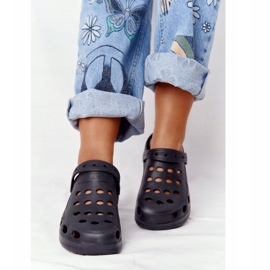 Flameshoes Dámské černé pěnové pantofle Eva Black černá 4 Flameshoes Dámské černé pěnové pantofle Eva Black černá 4