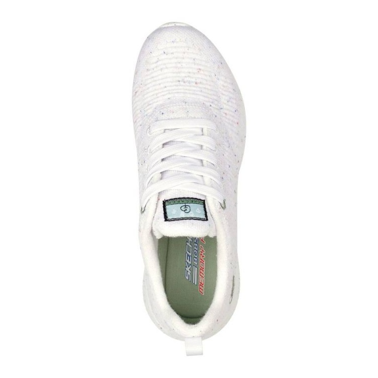 Boty Skechers Bobs Squad-Reclaim Life W 117282/WHT bílý 1