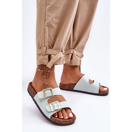 Dámské nazouvací sandály Cortina Mint zelená 1