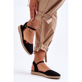 Dámské espadrilky na platformě Big Star FF274526 černé černá 1