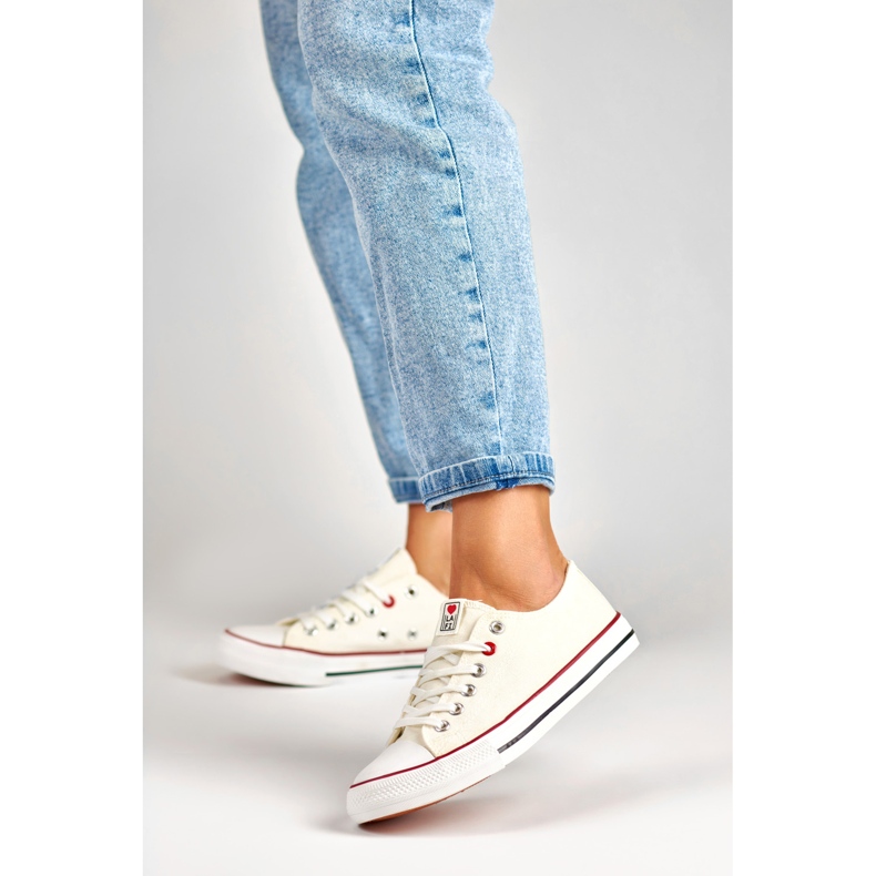 Bílé tenisky La.Fi bílý 2