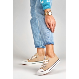 Béžové tenisky značky La.Fi béžový 2