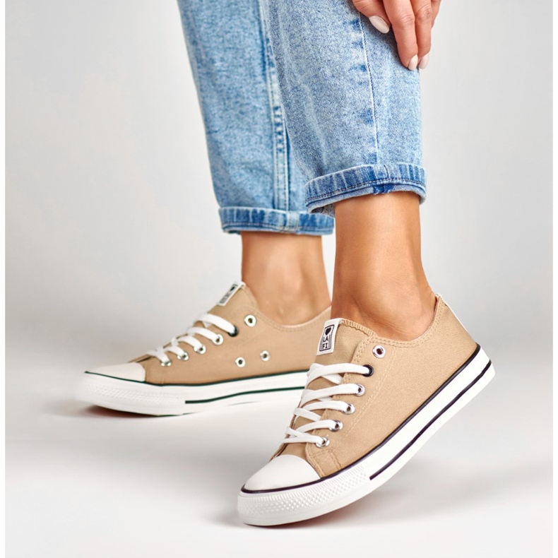 Béžové tenisky značky La.Fi béžový 1