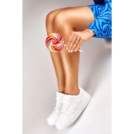 Bílé klasické tenisky Emili bílý 1 Bílé klasické tenisky Emili bílý 1