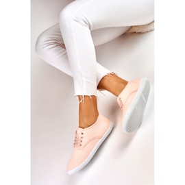 Dámské růžové tenisky růžový 1