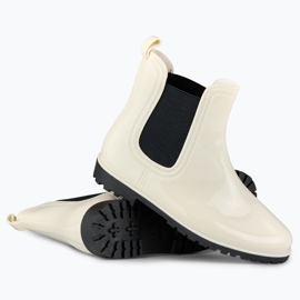 Klasické béžové holínky pro ženy béžový 1