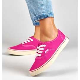 Dámské růžové tenisky růžový 1