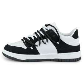 Černobílé dámské sportovní boty vícebarevný 2