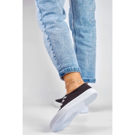 Dámské černé tenisky černá 2