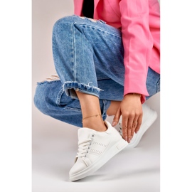 Bílé dámské tenisky Gerini bílý 1