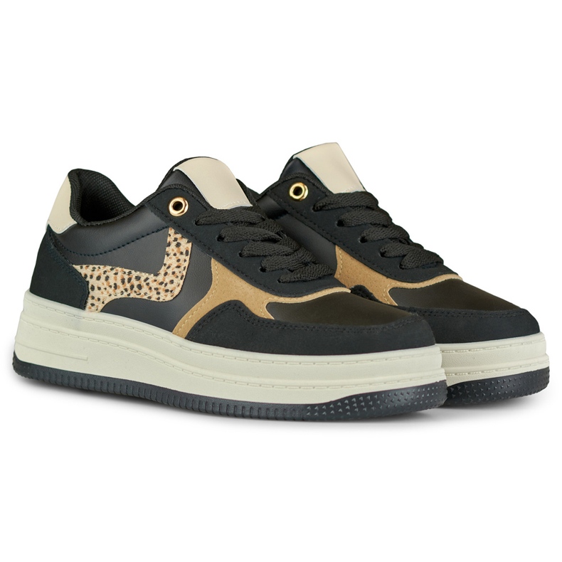 Dámské černé tenisky Lara černý 2