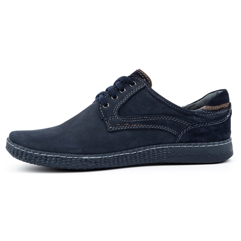 KOMODO Neformální pánské boty 848 navy blue modrý 1