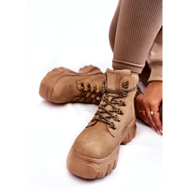 Dámské boty Memory Foam Big Star KK274366 Béžová béžový 3