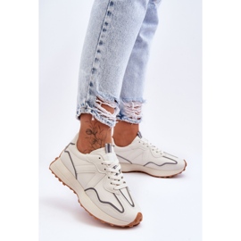 FJ1 Dámská sportovní obuv Béžová Faro bílý 1 FJ1 Dámská sportovní obuv Béžová Faro bílý 1