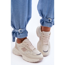 FG2 Módní dámská síťovaná sportovní obuv béžová Venice béžový 1 FG2 Módní dámská síťovaná sportovní obuv béžová Venice béžový 1