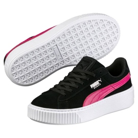 Boty Puma Suede Platform Snk Jr 363906 01 černý 1