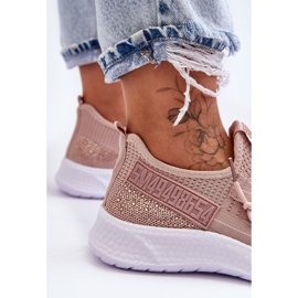 PM1 Dámské nazouvací sportovní boty Pink Hold Me! růžový 2