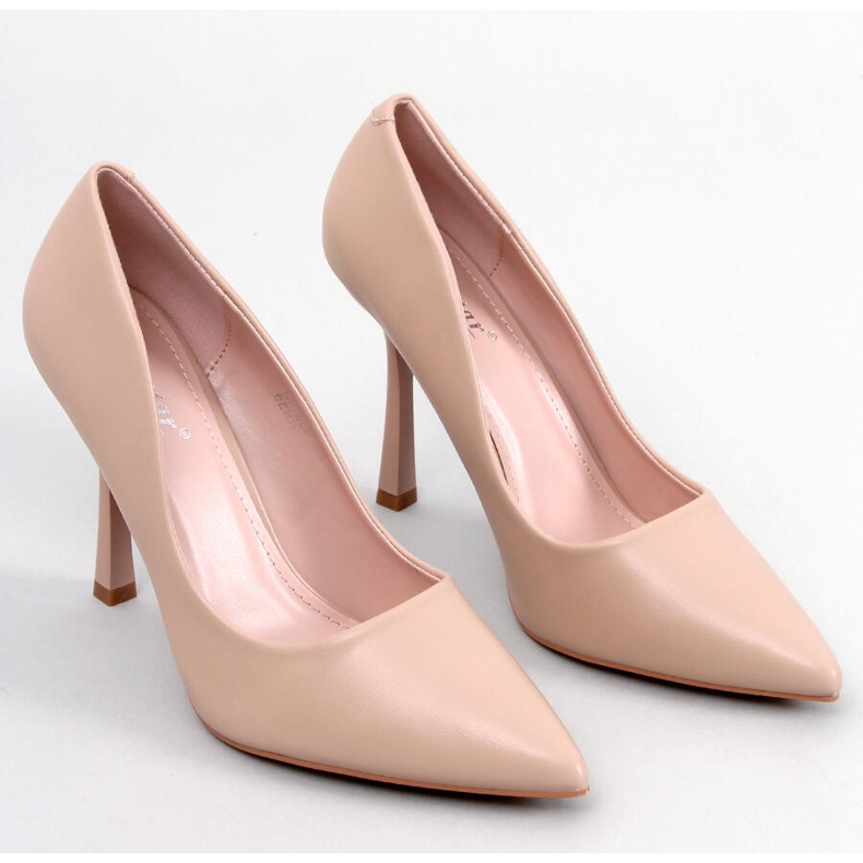 Klasické dámské lodičky Morita Beige béžový 1 Klasické dámské lodičky Morita Beige béžový 1