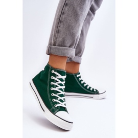 FR1 Dámské klasické tenisky High Green Remos zelený 1