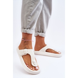 Dámské pěnové žabky bílé Apollo bílý 1 Dámské pěnové žabky bílé Apollo bílý 1