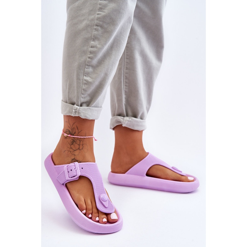 Dámské pěnové žabky Purple Apollo fialová 1