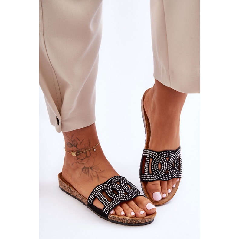 Dámské nazouváky černé Evelins černý 2