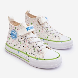 Dětské tenisky se vzorem Big Star LL374049 Bílé bílý 1