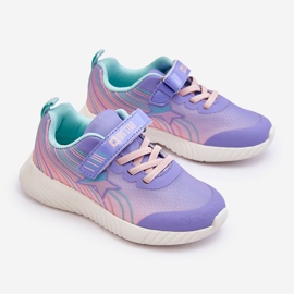 Lehká dětská sportovní obuv Memory Foam System Big Star LL374151 Purple fialová 1