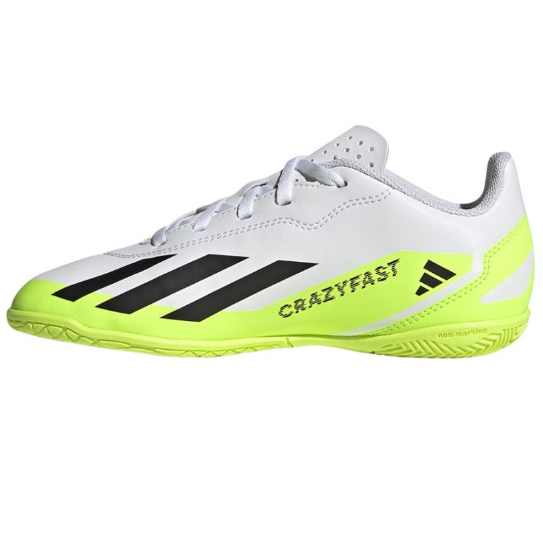 Kopačky Adidas X Crazyfast.4 In Jr IE4065 bílý bílý 1