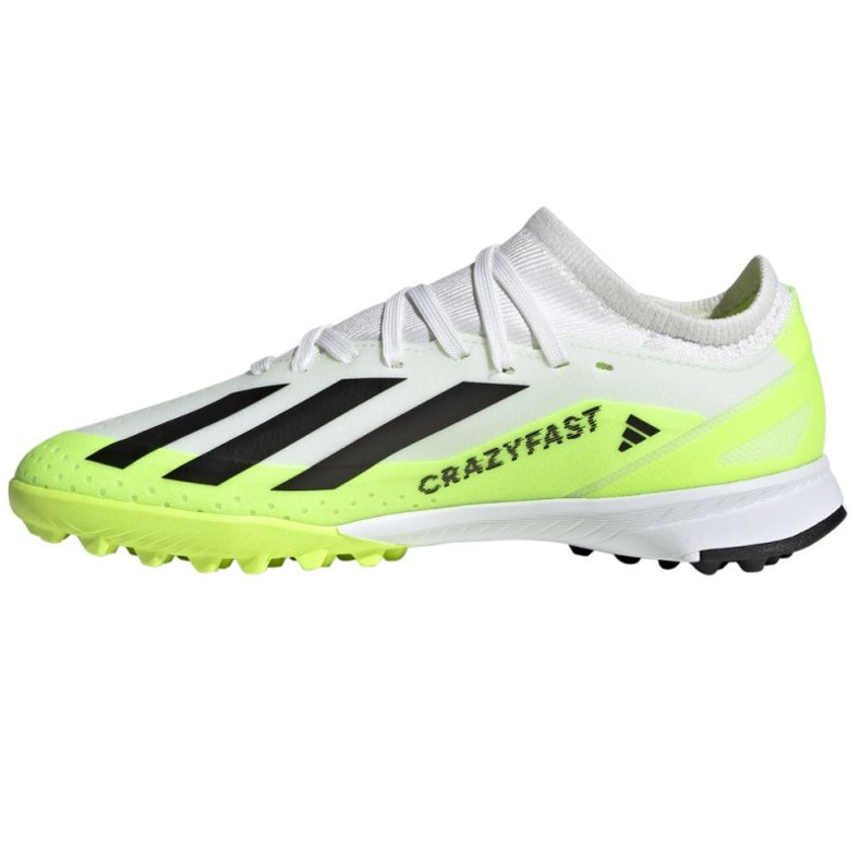 Kopačky Adidas X Crazyfast.3 Tf Jr IE1568 bílý bílý 2
