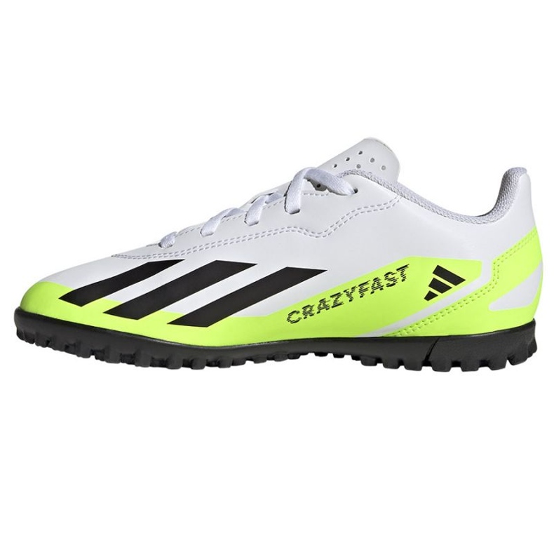 Kopačky Adidas X Crazyfast.4 Tf Jr IE4066 bílý bílý 1