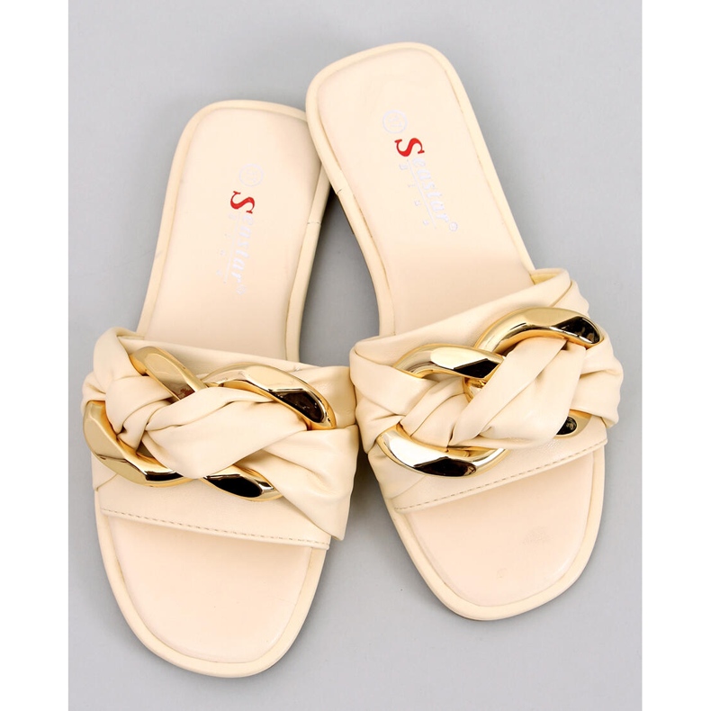 Seastar Tobin Yellow chain slides žluť 1