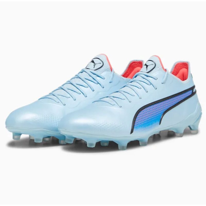 Kopačky Puma King Ultimate FG/AG M 107563-02 stříbro odstíny šedé 1
