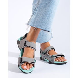 Sportovní sandály DK šedá 2