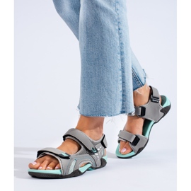 Sportovní sandály DK šedá 1