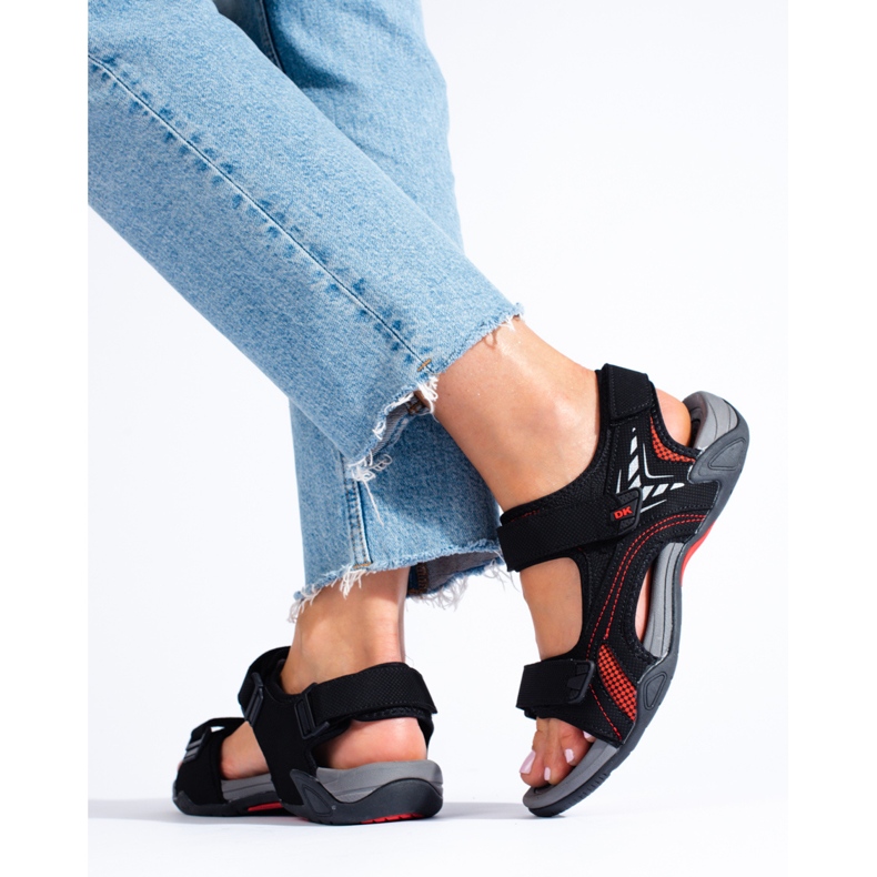 Sportovní sandály DK černá 2 Sportovní sandály DK černá 2