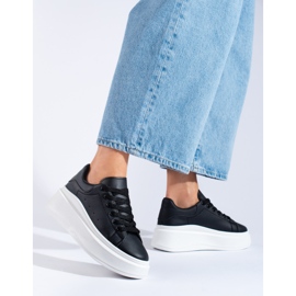 Dámské sportovní boty Shelovet černé barvy bílý 1