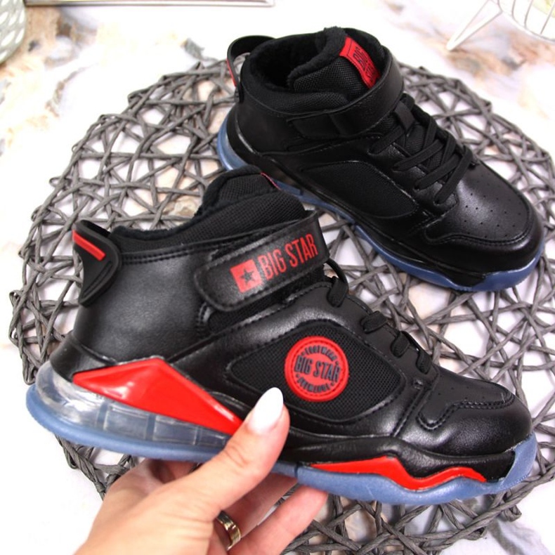 Zimní boty Big Star Jr KK374095 černá 1