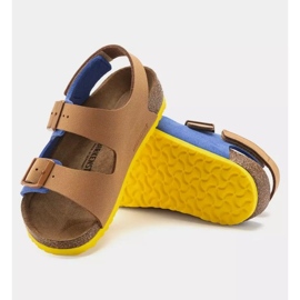 Sandály Birkenstock Milano Hl Jr 1024384 modrý 1