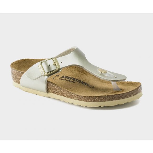 Pantofle Birkenstock Gizeh Bs Jr 1015592 žlutá 1