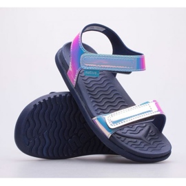 Sandály Native Charley Hologram Child Jr 63109143-8633 stříbrný 1