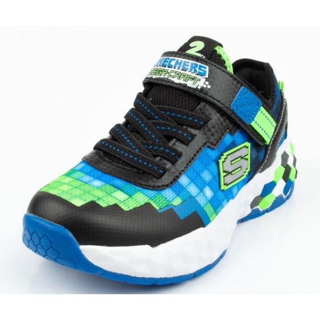 Boty Skechers Minecraft Led Jr 402204L/BBLM vícebarevný 1