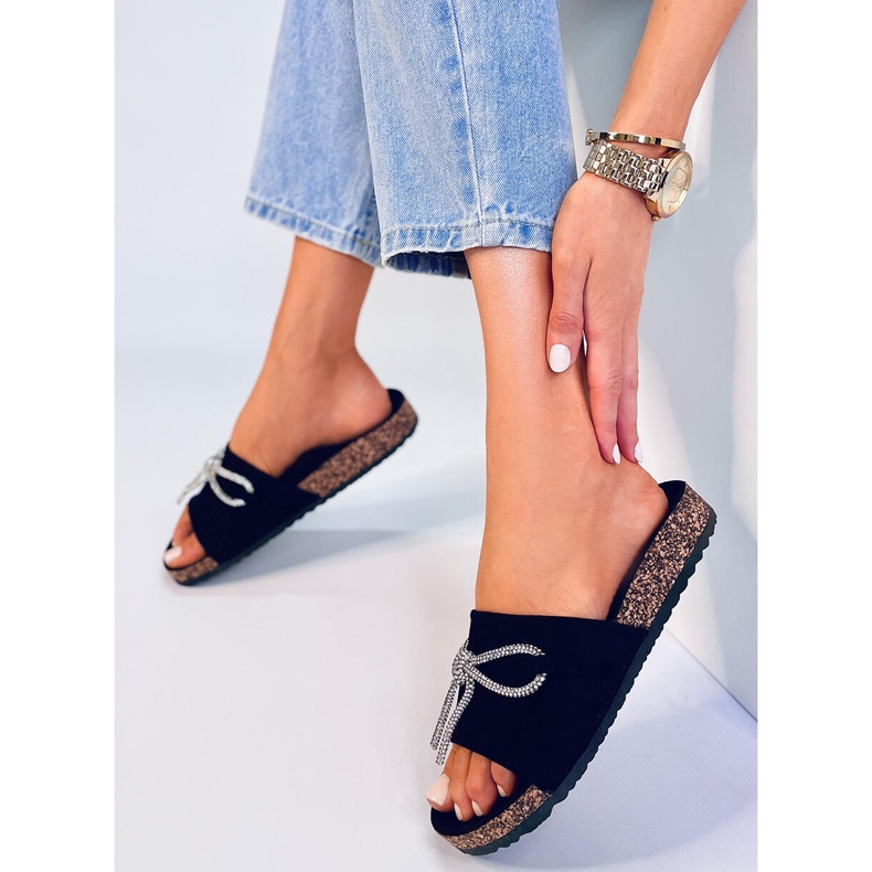 Korkové skluzavky s kamínky Dietz Black černá 1