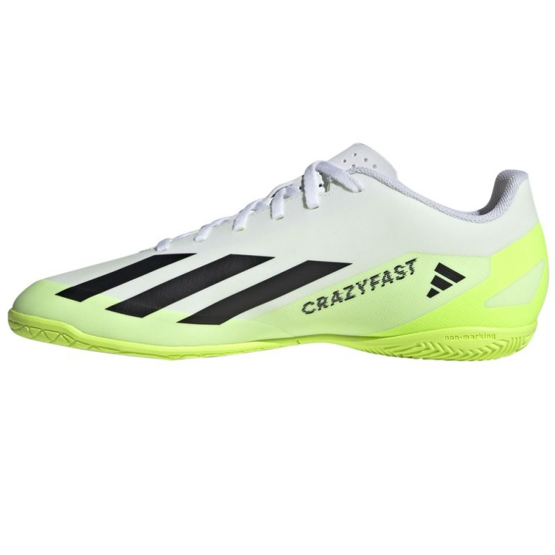 Kopačky Adidas X Crazyfast.4 In M IE1586 bílý bílý 1