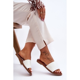 Klasické dámské sandály White Aphrodite bílý 1
