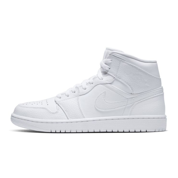 Boty Nike Air Jordan 1 Mid M 554724-130 bílý 1
