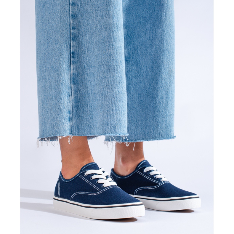 SHELOVET Dámské tenisky modrý 1